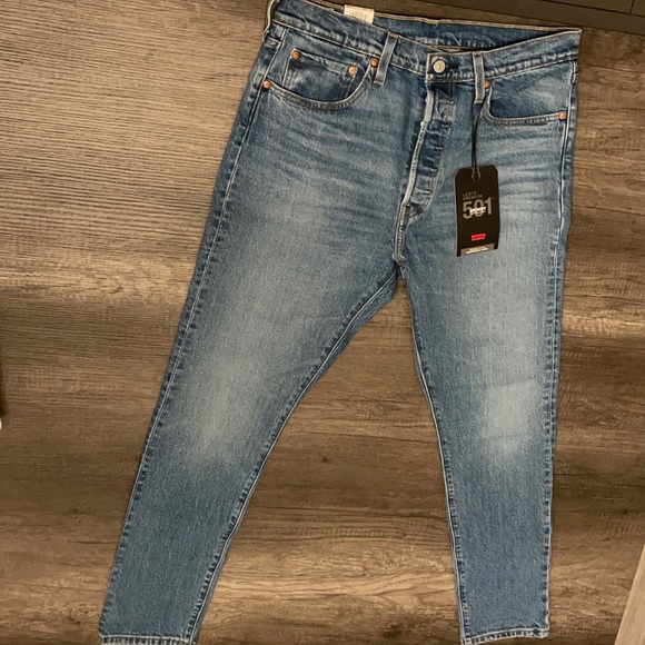 LEVI’S Premium 501® STRETCH SKINNY WOMEN'S JEANS - Picture 5 of 9